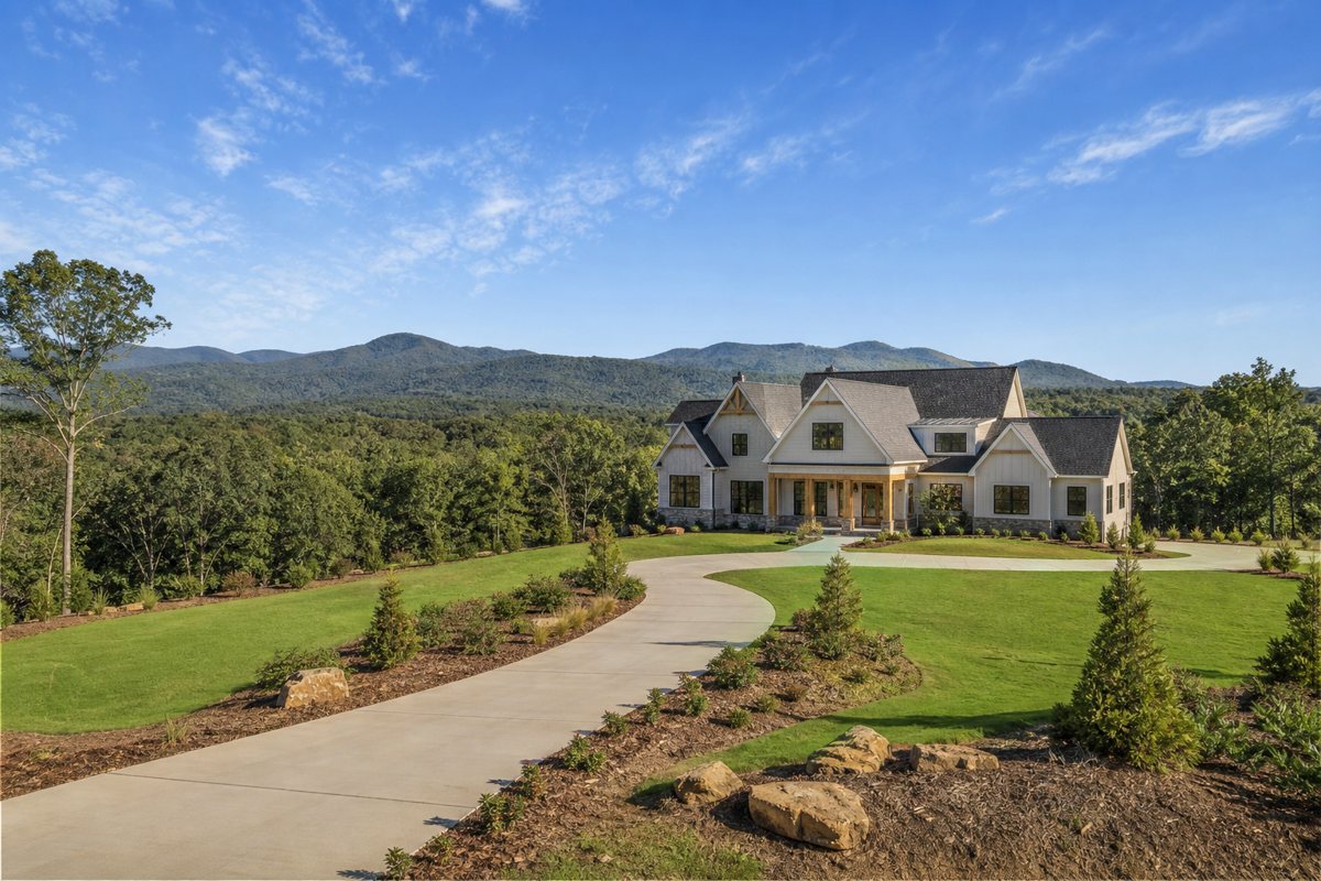North Georgia foothills new construction home