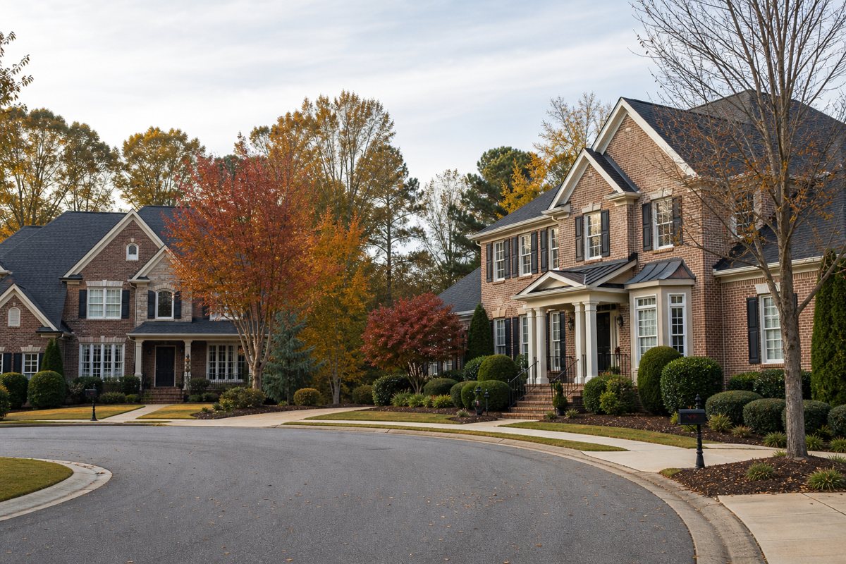 Dunwoody Georgia cul-de-sac