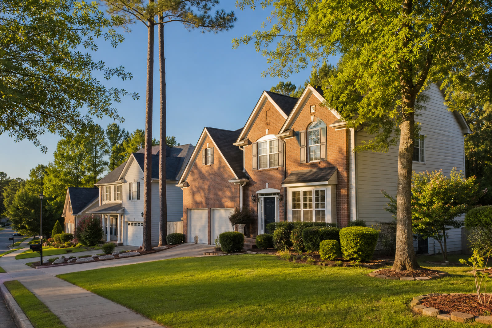 Powder Springs, Georgia residential street